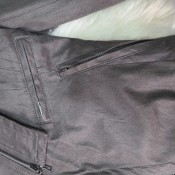 Gianni Bini Grey Moto Jacket - Picture 2 of 6
